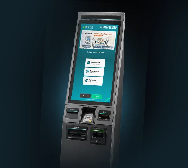 liliKIOSK gaming kiosk in a modern gaming venue